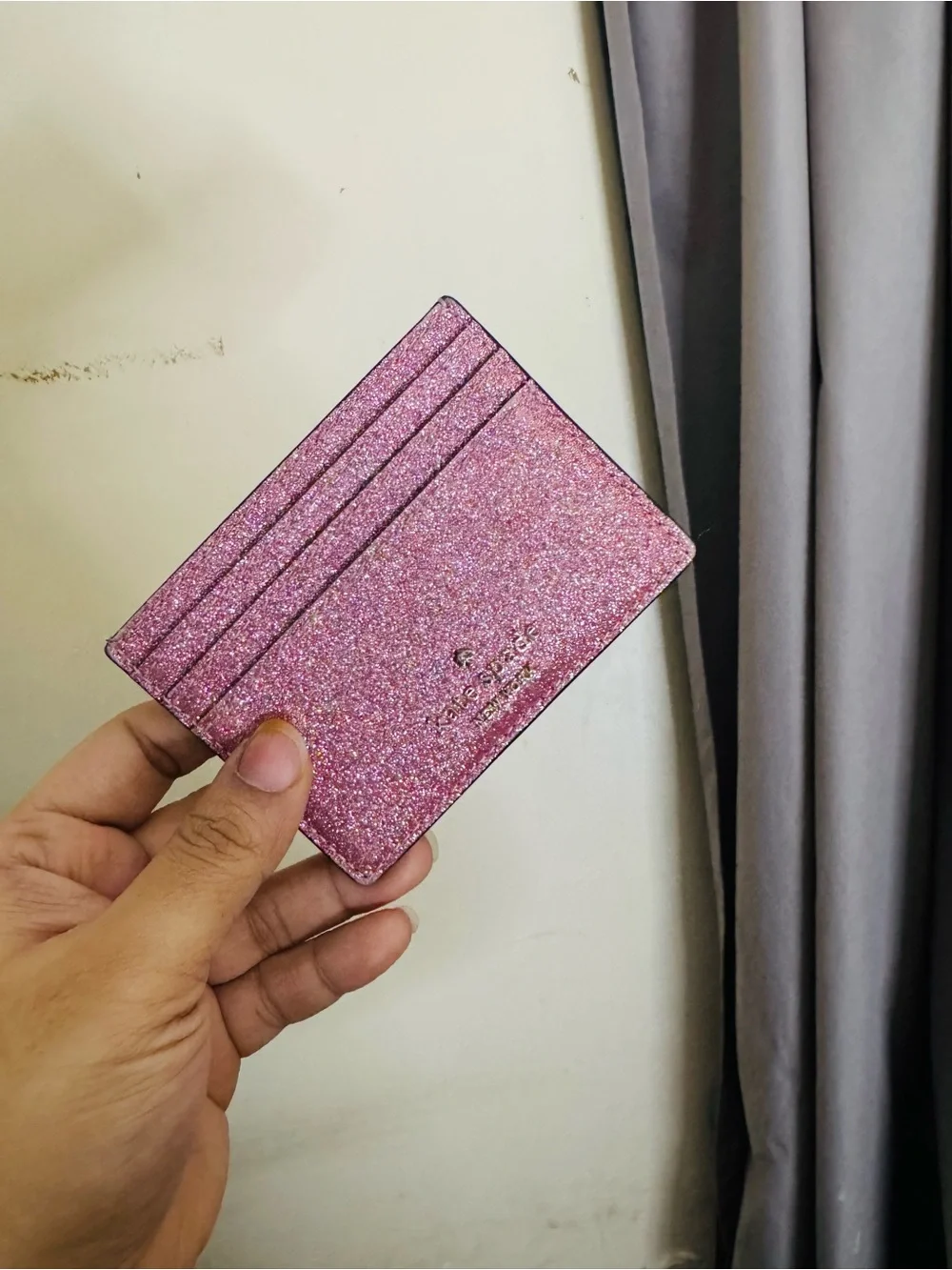 kate spade Rose Pink Glitter Shoulder Bag